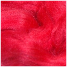 Acrylic fiber. Color- red. 10 g.