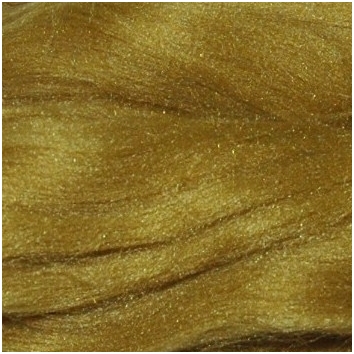 Acrylic fiber. Color- mustard. 10 g.