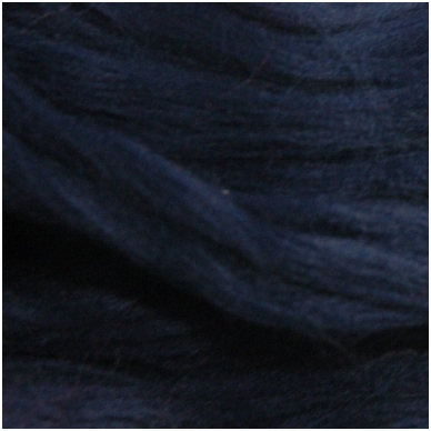 Acrylic fiber. Color- dark blue. 10 g.