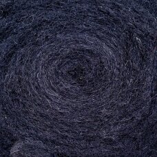 Tyrolian carded wool. Color - navy blue, 31 - 34 mik.