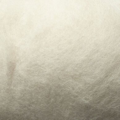 Austrian Merino wool. Color - natural white, 27 - 32 mik.