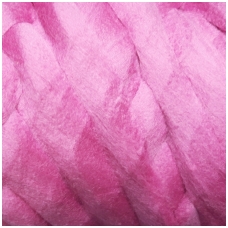 Medium Merino wool tops 50g. ± 2,5g. Color - pink , 20.1 - 23 mik.