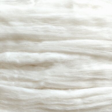 Bamboo fiber. Color- white. 10g.