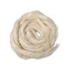 Hemp fiber, Color- white. 10 g.