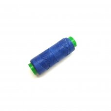 Waxed thread. Color - blue. In pack for 100 meters. (Kopija)
