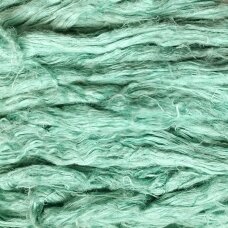 Linen fibers 10 g. Color - mint