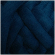 Medium Merino wool tops 50g. ± 2,5g. Color - greenish blue, 20.1 - 23 mik.