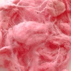 Silk cocoon. Color- Pink. 5g.