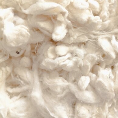 Silk cocoon. Color- white. 5g.