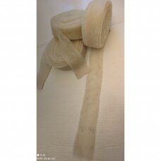 Needle felted wool tape. Width-10cm. Price for 1 meter.