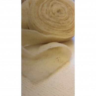 Needle felted wool tape. Width-14cm. Price for 1 meter.