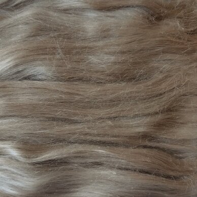 Ramie fiber. color-latte. 10g.