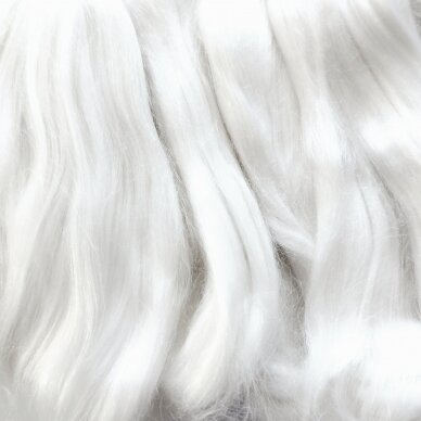 Ramie fiber. color-white. 10g.