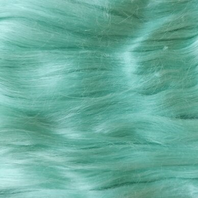 Ramie fiber. color-mint. 10g.