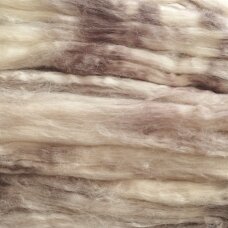 Silk fiber. Color- Latte. 5 g.