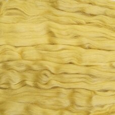 Silk fiber. Color- yellow. 5 g.