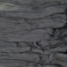 Silk fiber. Color- gray. 5 g.