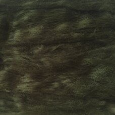 Silk fiber. Color- moss. 5 g.
