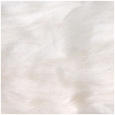 Silk fiber. Color- white. 5 g.