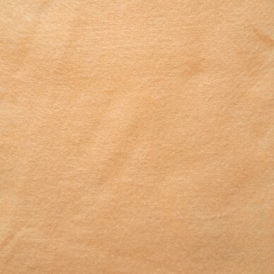 Synthetic fiber sheet. Color- light orange. Dimensions 200x300x1,5mm.
