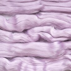 Viscose fiber. Colour- soft violet. 10g.