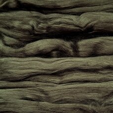 Viscose fiber. Colour- Bottle green. 10g.