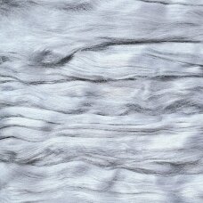 Viscose fiber. Colour- gray. 10g.