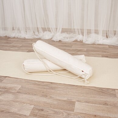 Unslippery WOOL Yoga mattress, with latex bottom.