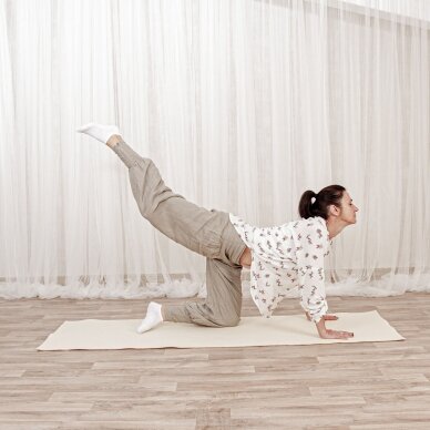 Natural WOOL Yoga mattress