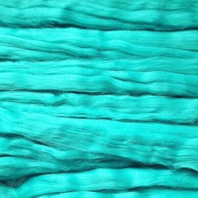 Viscose fiber. Colour- electric. 10g.