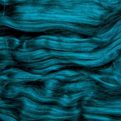 Viscose fiber. Colour- sea wave. 10g.