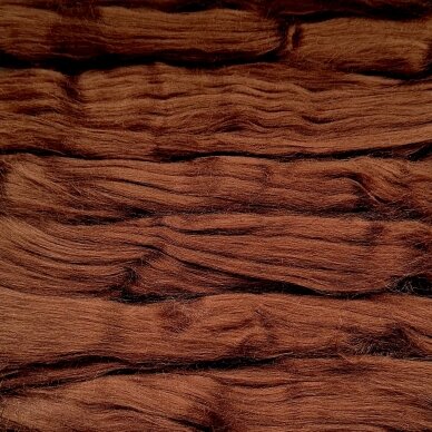 Viscose fiber. Colour- Hazel. 10g.