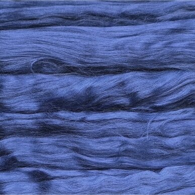 Viscose fiber. Colour- blue bottle. 10g.